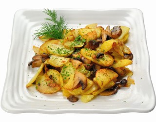 Menu55 - Картофель жареный с грибами