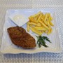 Menu55 - Ромштекс (говяжий) с картофелем фри и соусом Ранч