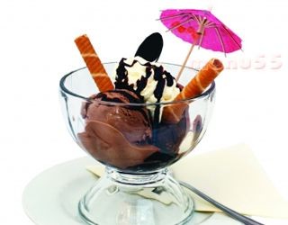 Menu55 - Мороженое 1 шарик с вафельной трубочкой 50г